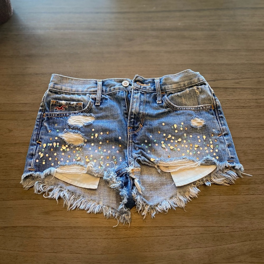 Hollister Rhinestone Shorts